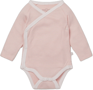 MORI Unisex Long Sleeve Kimono Bodysuit Baby