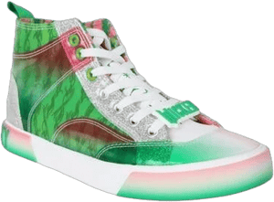 Ground Up Wicked Women's High Top Sneakers