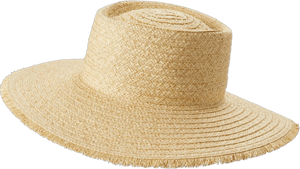 Duluth Trading Company Women's Straw Boater Hat