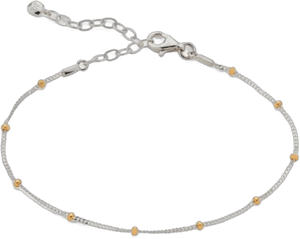 MONICA VINADER Women's Sterling Silver Beaded Chain Bracelet