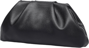 YUWITA Soft Leather Clutch Purses for Women Formal Evening Bag Elegant Luxurious Hand Bag