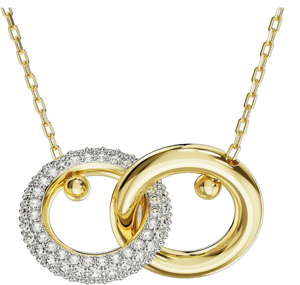 Swarovski Dextera Interlocking Pendant Necklace