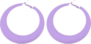 Retro Y2K Chunky Hoop Earrings