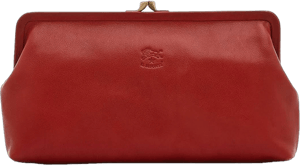 Il Bisonte Classic Vaccjetta Leather Clutch Bag