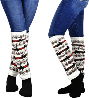 Teehee Socks Teehee Gift Box Women's Fashion and Christmas Holiday Leg Warmers Multi-Pack