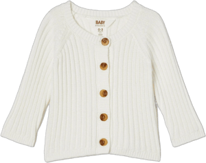 Cotton On Kids Organic Knit Cardigan