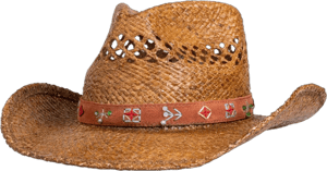 Women's Western Straw Cowboy Hat