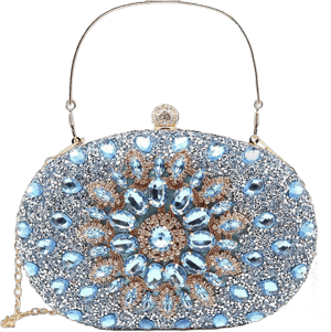 Rhinestone Diamond Clutch Bag