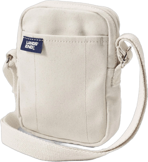 Lands' End Women's Canvas 2 Mile Crossbody Bag