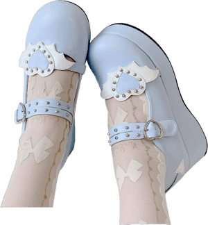 Lolita Women's Round Toe Block Heel Mary Jane Pumps