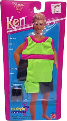 Barbie Ken In Style Fashions 1995