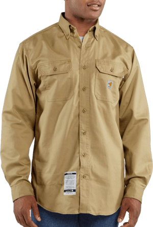 Carhartt Men's Flame Resistant Classic Twill Shirt