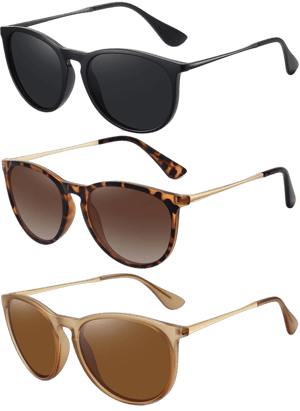 2024 Women's Trendy Round Classic Sunglasses