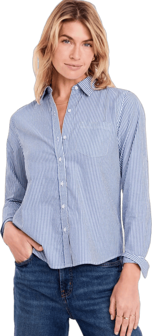 Old Navy Women's Classic Button-Down Shirt