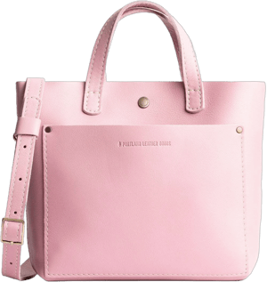 Portland Leather Mini Crossbody Tote