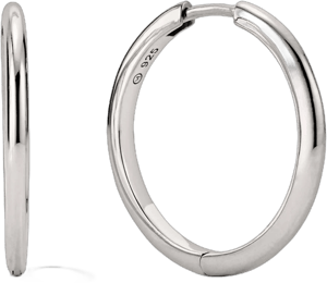 Mejuri Tube Large Hoop Earrings