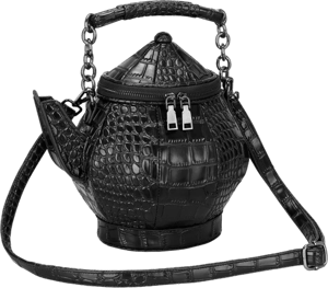 Baufooer Women's Gothic Teapot Crossbody Handbag