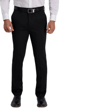 Kenneth Cole Men's Slim-Fit Stretch Heather Dress Pants