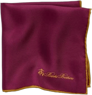 Brooks Brothers Men's Silk Pocket Square