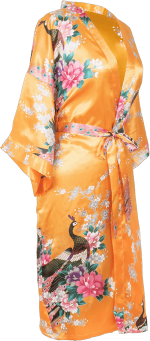 CCcollections Kimono Robe Long 16 Premium Peacock Bridesmaid Bridal Shower womens Gift