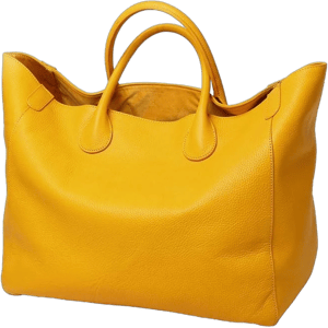 Genuine Leather Oversize Tote Bag