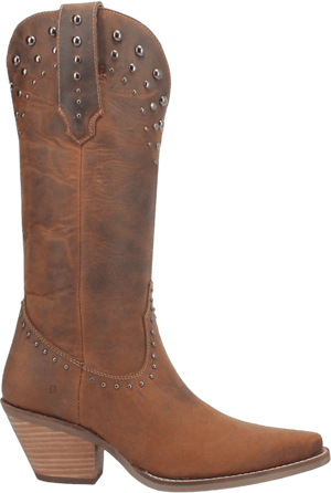 Dingo Women's Talkin' Rodeo Studded Leather Western Boots