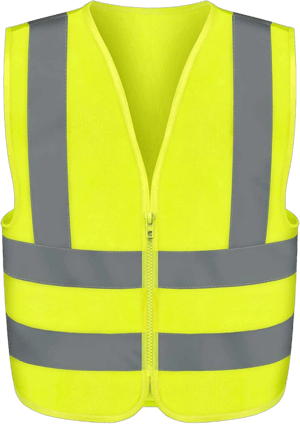 Neiko High Visibility Safety Vest with Reflective Strips