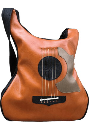 Acoustic Guitar Crossbody Purse