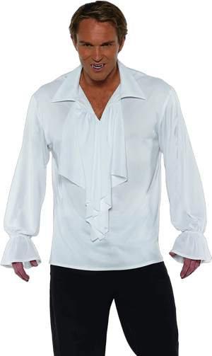 Underwraps Men's Vampire Rockstar Pirate Shirt