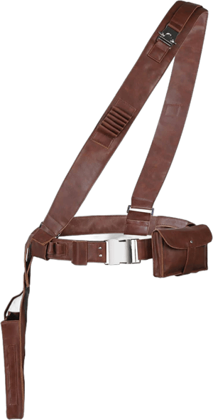 Mandalorian Men's Leather Holster Belt