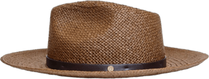 Southern Gents Geoffery Straw Fedora Hat – Toffee