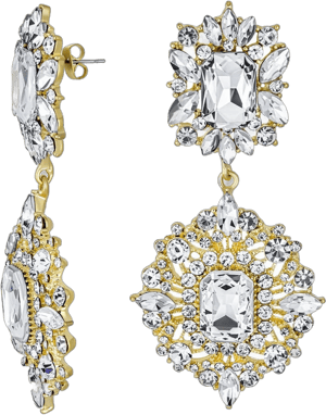 Art Deco Vintage Style Chandelier Earrings