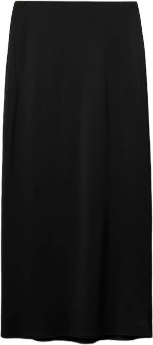 Zara Women's Crepe Midi Skirt