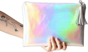 Holographic Rainbow Crossbody Bag