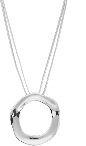 Ettika Open Circle Statement Necklace