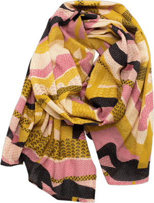 Cognitive Surplus Geologic Layers Scarf