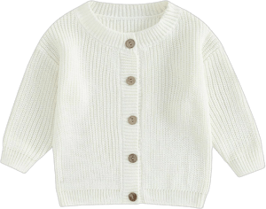 Beautooly Newborn Baby Girl Boy Long Sleeve Knit Cardigan