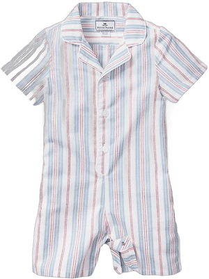 Petite Plume Vintage French Stripes Romper