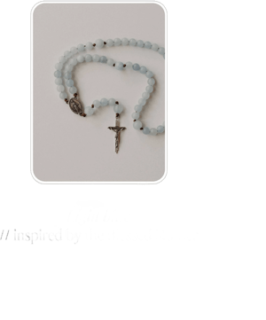 St Rosary by Blessed Is She