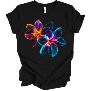 Unisex Neon Flower T-Shirt