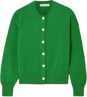 &Daughter Ada Wool Cardigan - Women - Green Knitwear - L
