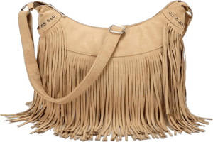 Dora & Liz Women's Vintage Suede Crossbody Hobo Bag