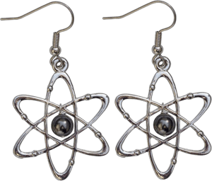 Atomic Science Earrings