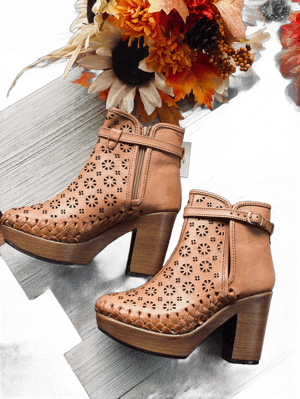 Mexican Leather Booties