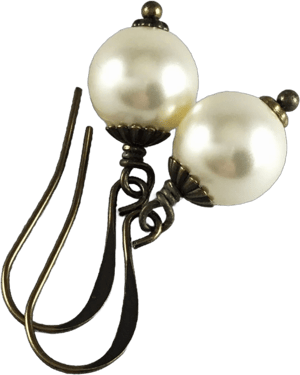 Cottagecore Pearl Earrings