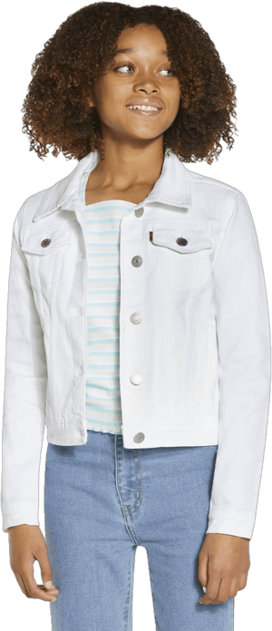 Levi's Girls' Denim Trucker Jacket