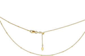 14K Yellow Gold Choker Necklace