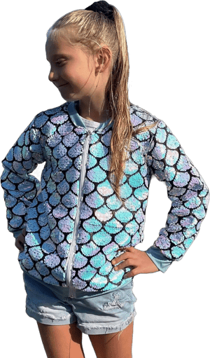 Mermaid Scales Sequin Jacket
