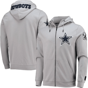 Pro Standard Men's Dallas Cowboys 4-Hit Full-Zip Hoodie
