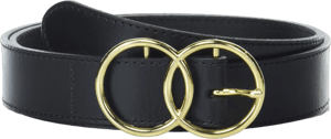 Lucky Brand Women's Double O Ring Leather Belt